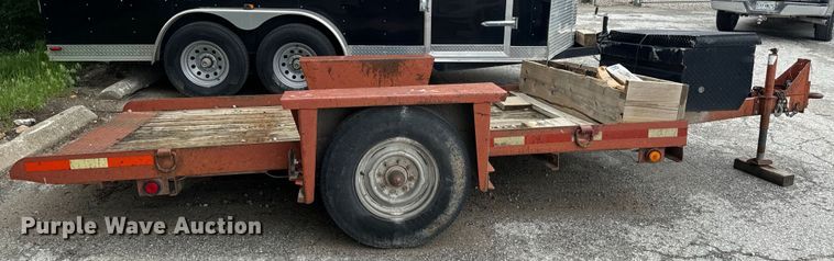 image for item EH6751 1998 Belshe WB-1 equipment trailer