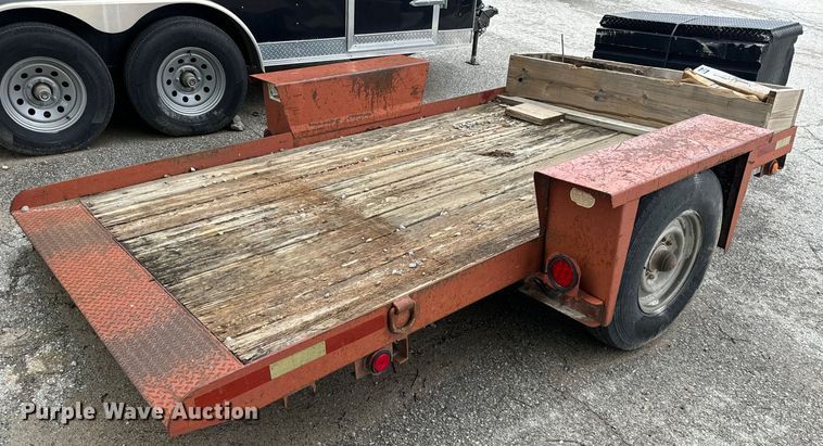 image for item EH6751 1998 Belshe WB-1 equipment trailer