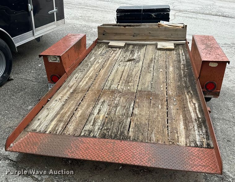 image for item EH6751 1998 Belshe WB-1 equipment trailer