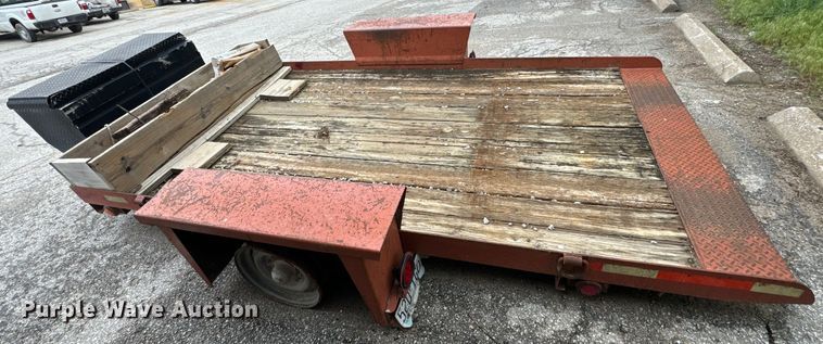 image for item EH6751 1998 Belshe WB-1 equipment trailer