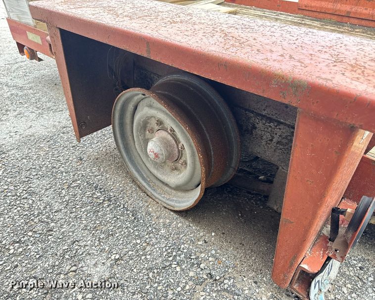 image for item EH6751 1998 Belshe WB-1 equipment trailer
