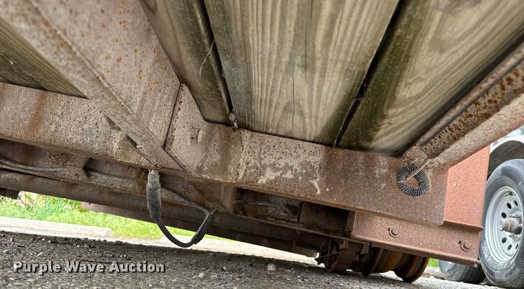 image for item EH6751 1998 Belshe WB-1 equipment trailer