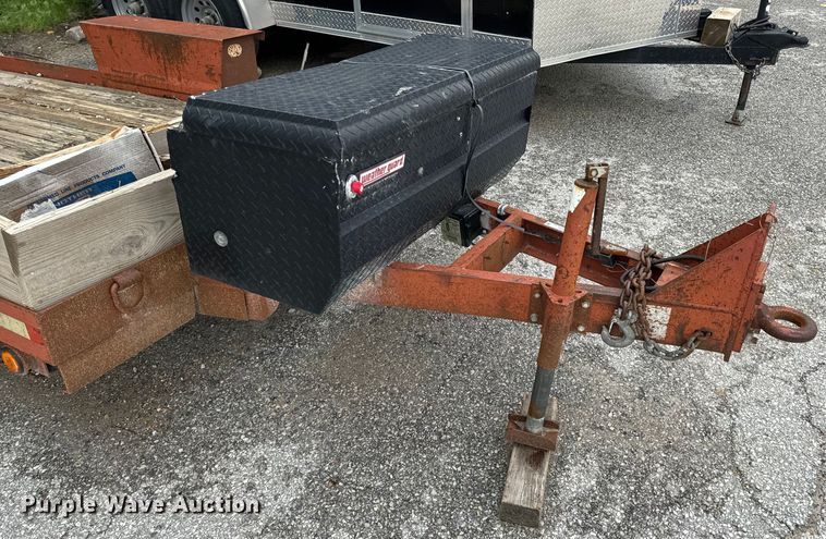 image for item EH6751 1998 Belshe WB-1 equipment trailer