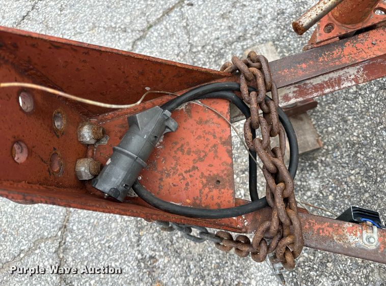 image for item EH6751 1998 Belshe WB-1 equipment trailer