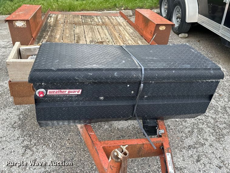 image for item EH6751 1998 Belshe WB-1 equipment trailer