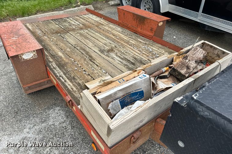 image for item EH6751 1998 Belshe WB-1 equipment trailer