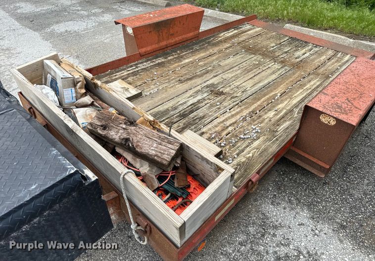 image for item EH6751 1998 Belshe WB-1 equipment trailer