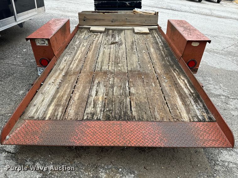 image for item EH6751 1998 Belshe WB-1 equipment trailer