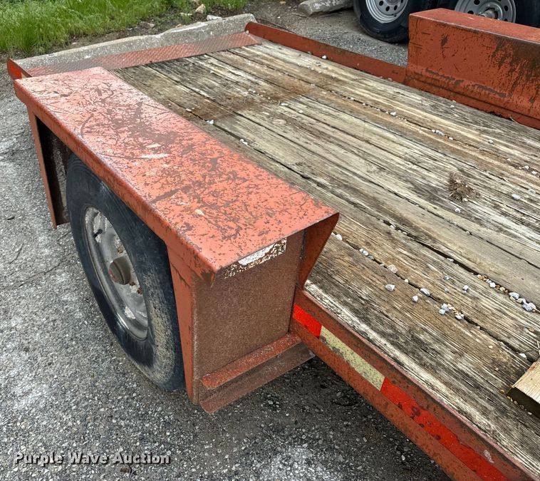 image for item EH6751 1998 Belshe WB-1 equipment trailer