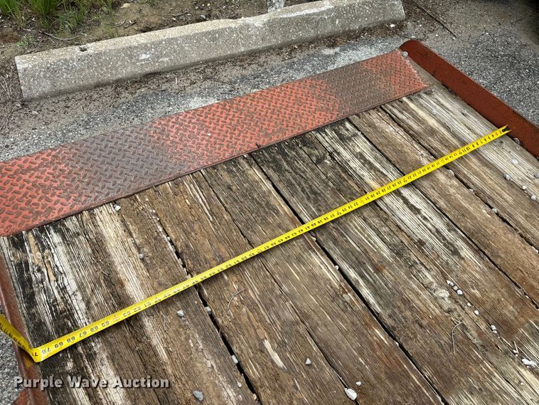 image for item EH6751 1998 Belshe WB-1 equipment trailer