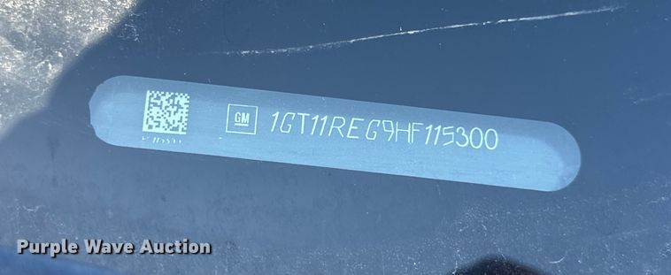 image for item EH6816 2017 GMC  Sierra 2500HD Crew Cab pickup truck