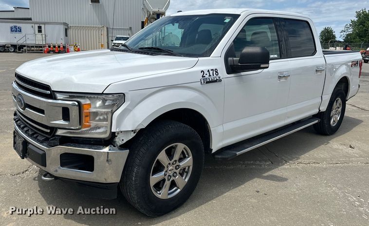 image for item EH6842 2018 Ford  F150 XLT SuperCrew pickup truck