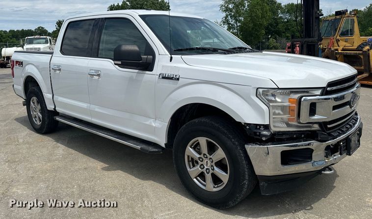 image for item EH6842 2018 Ford  F150 XLT SuperCrew pickup truck
