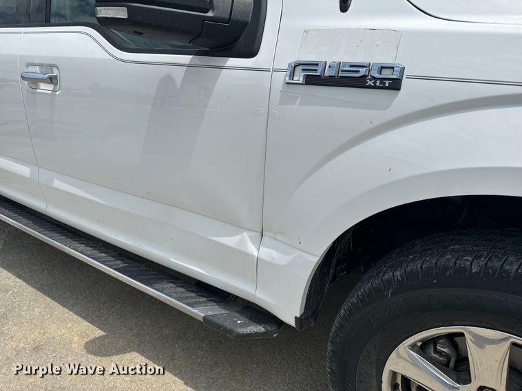 image for item EH6842 2018 Ford  F150 XLT SuperCrew pickup truck