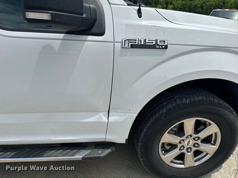 image for item EH6842 2018 Ford  F150 XLT SuperCrew pickup truck