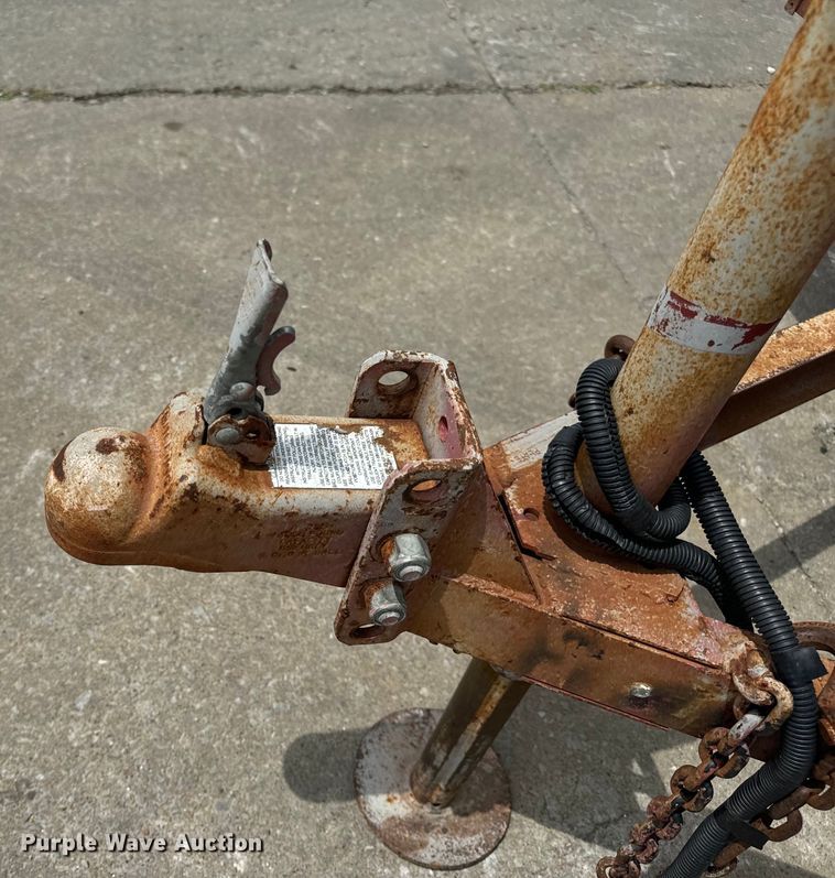 image for item EH6843 1991 MIDW Shop built enclosed cargo trailer