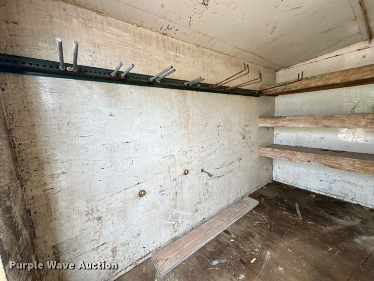 image for item EH6843 1991 MIDW Shop built enclosed cargo trailer