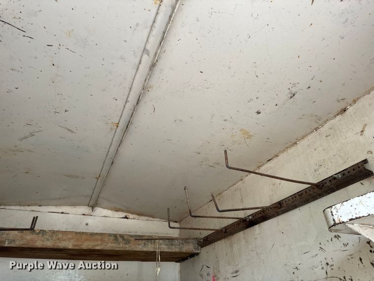 image for item EH6843 1991 MIDW Shop built enclosed cargo trailer