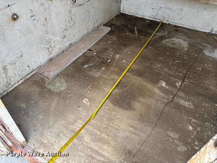 image for item EH6843 1991 MIDW Shop built enclosed cargo trailer