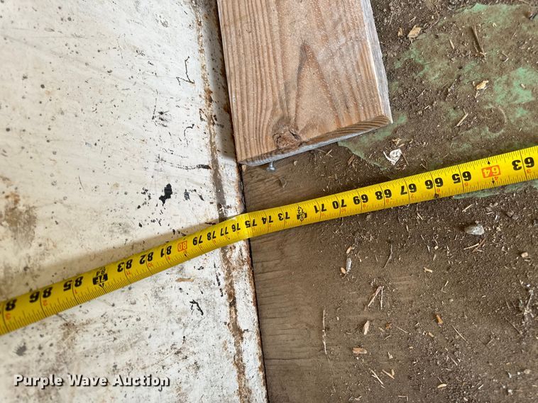 image for item EH6843 1991 MIDW Shop built enclosed cargo trailer