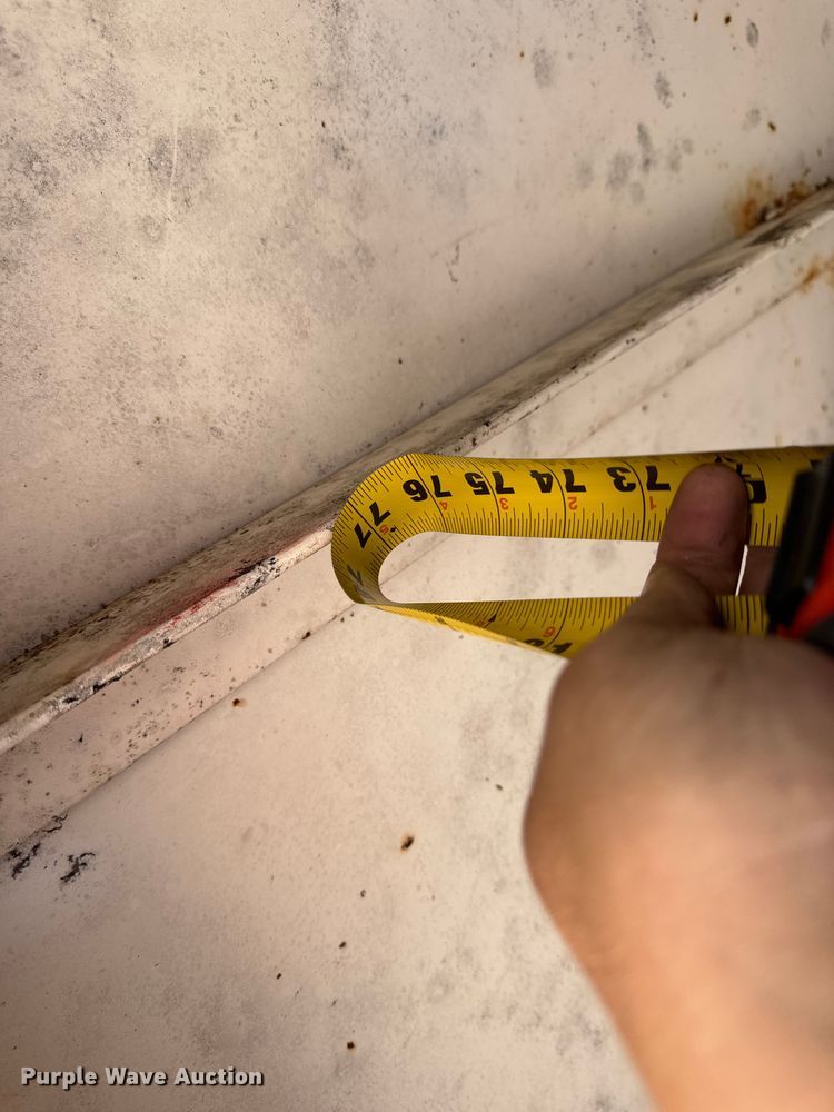 image for item EH6843 1991 MIDW Shop built enclosed cargo trailer