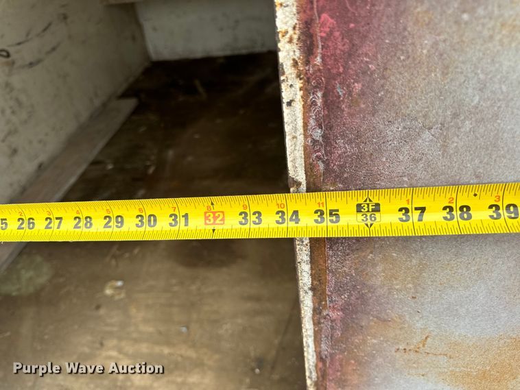 image for item EH6843 1991 MIDW Shop built enclosed cargo trailer