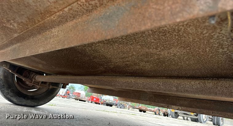 image for item EH6843 1991 MIDW Shop built enclosed cargo trailer