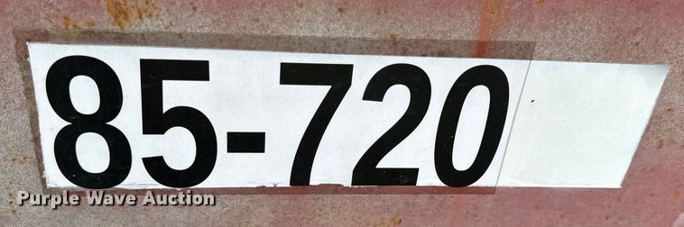 image for item EH6843 1991 MIDW Shop built enclosed cargo trailer