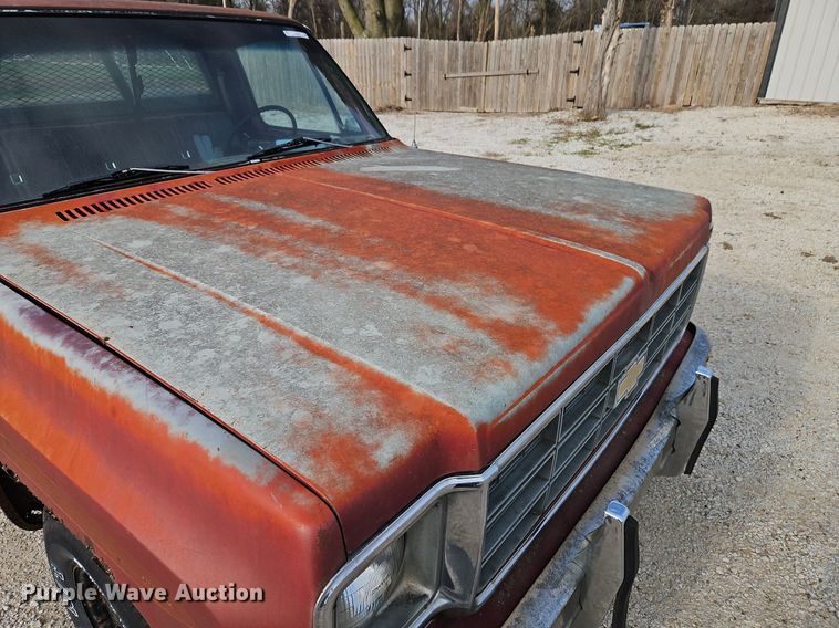 image for item EI3650 1977 Chevrolet  Scottsdale 10 pickup truck