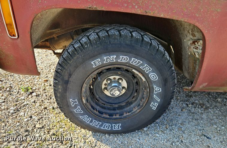 image for item EI3650 1977 Chevrolet  Scottsdale 10 pickup truck