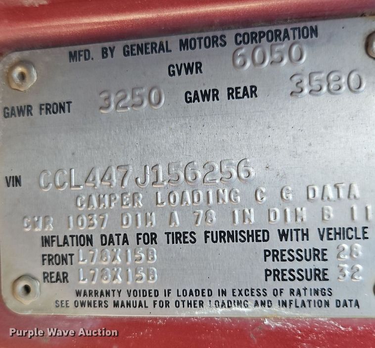 image for item EI3650 1977 Chevrolet  Scottsdale 10 pickup truck