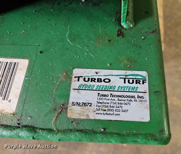 image for item EI3865 Turbo Turf hydro seeder