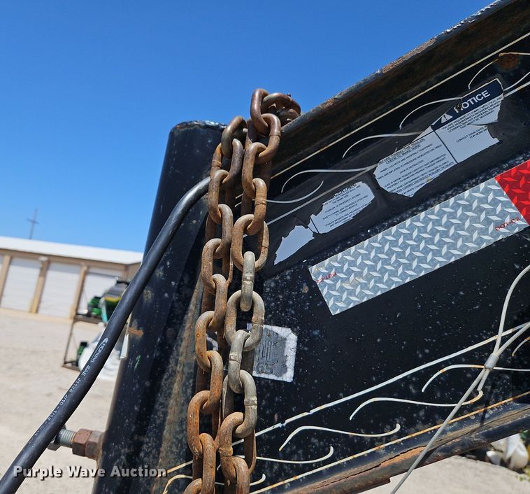 image for item EI3875 2007 PJ equipment trailer