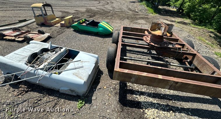 image for item EJ2807 Carnival Ride trailer