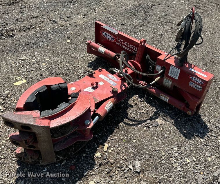 image for item EJ2809 Ez Spot Ur skid steer rotating grapple