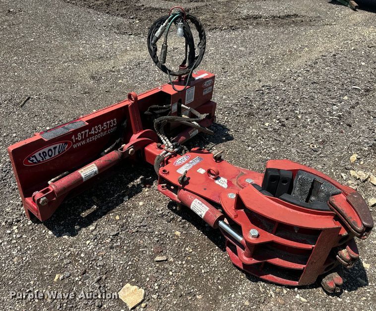 image for item EJ2809 Ez Spot Ur skid steer rotating grapple