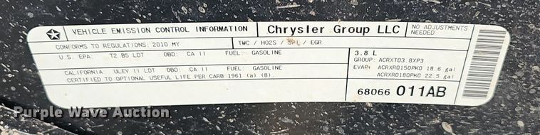 image for item EJ5485 2013 Jeep Wrangler  SUV