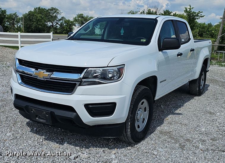 image for item EJ5486 2018 Chevrolet  Colorado  Crew Cab pickup truck