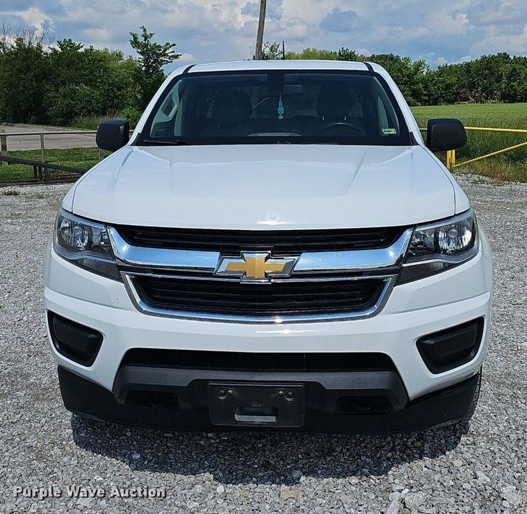 image for item EJ5486 2018 Chevrolet  Colorado  Crew Cab pickup truck