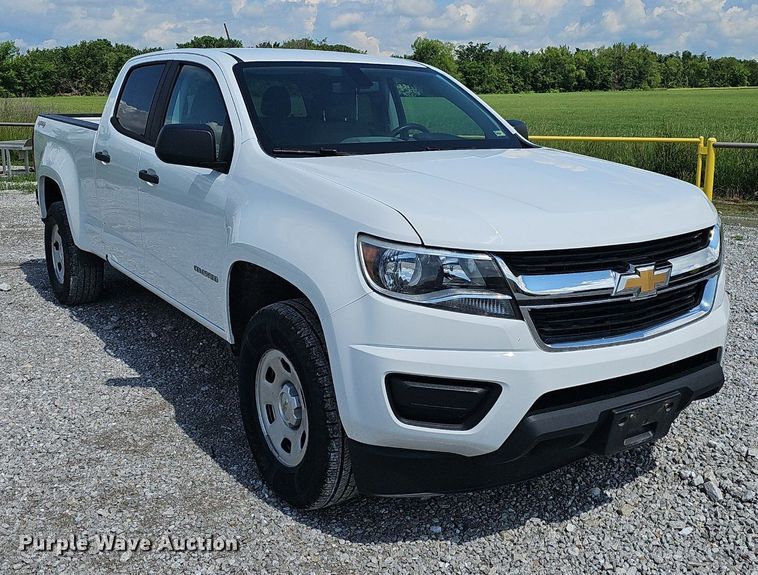 image for item EJ5486 2018 Chevrolet  Colorado  Crew Cab pickup truck