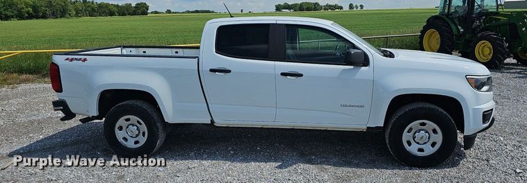 image for item EJ5486 2018 Chevrolet  Colorado  Crew Cab pickup truck