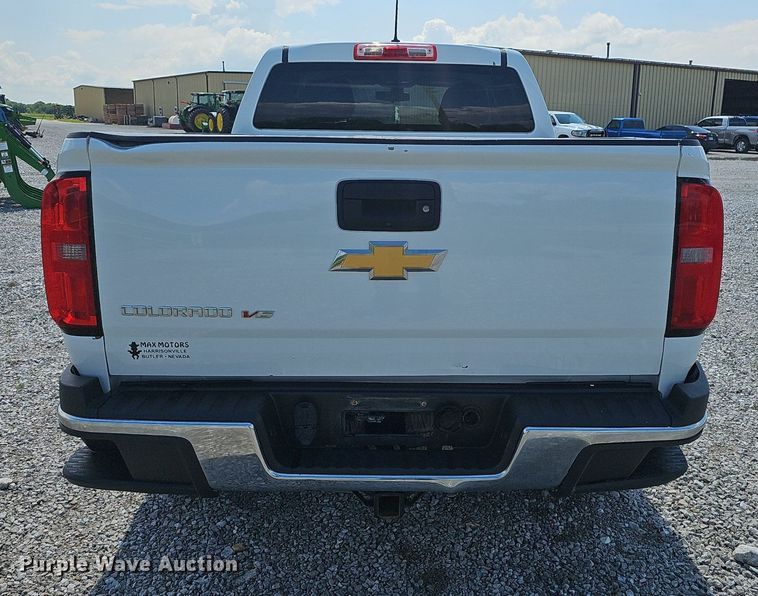 image for item EJ5486 2018 Chevrolet  Colorado  Crew Cab pickup truck