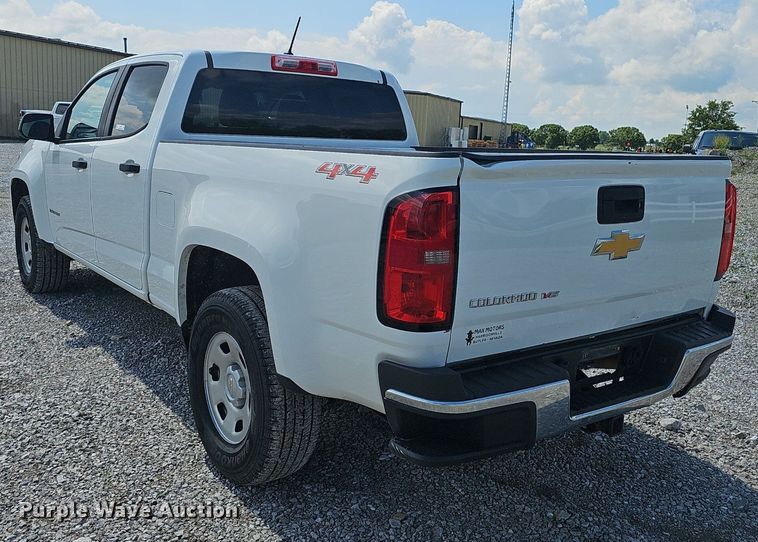 image for item EJ5486 2018 Chevrolet  Colorado  Crew Cab pickup truck