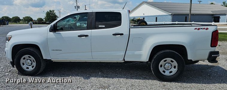 image for item EJ5486 2018 Chevrolet  Colorado  Crew Cab pickup truck