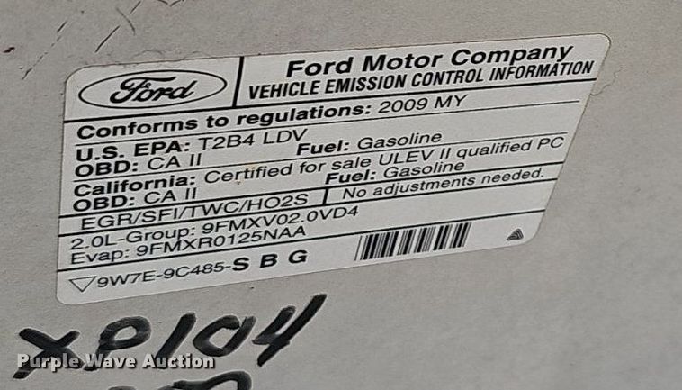 image for item EJ5518 2009 Ford Focus SE 