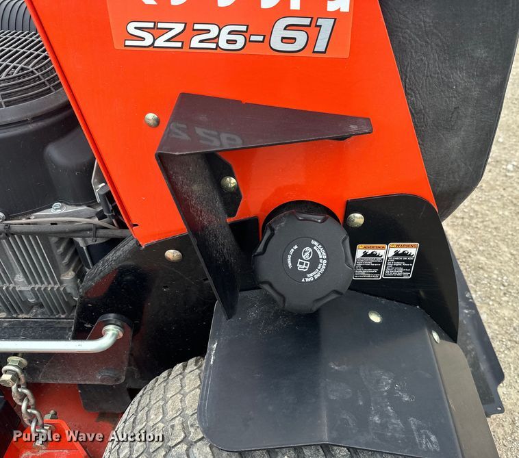 image for item EK1379 Kubota SZ26-61 ZTR lawn mower