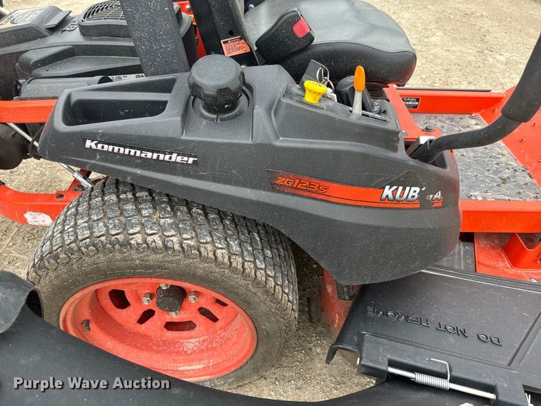 image for item EK1380 Kubota ZG123S ZTR lawn mower