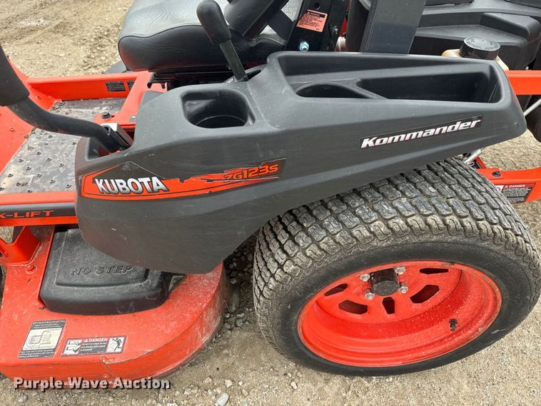 image for item EK1380 Kubota ZG123S ZTR lawn mower