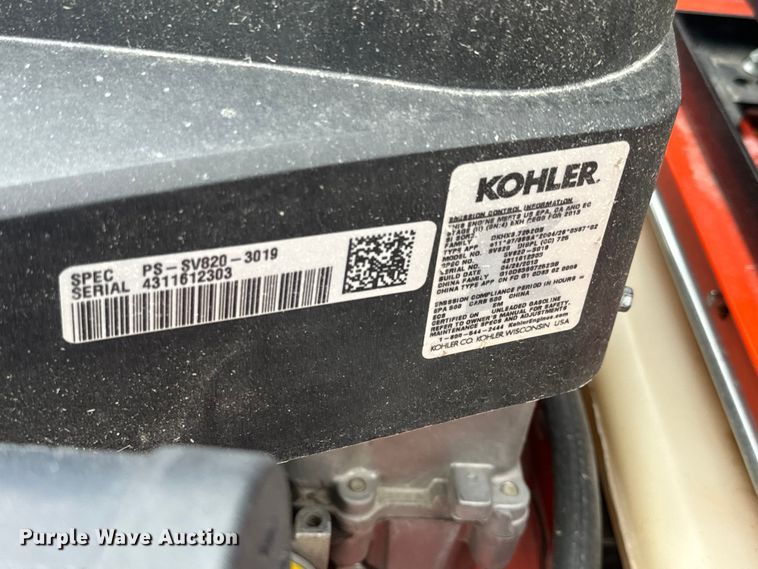 image for item EK1380 Kubota ZG123S ZTR lawn mower