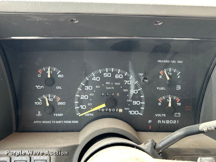 image for item EK4420 1995 Chevrolet Astro van